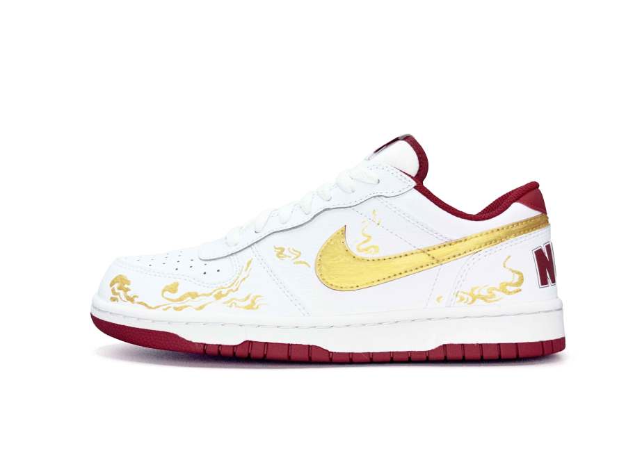 Nike Nike Big Auspicious Clouds In The Year Of The Horse Leather Abrasion Resistant Breathable Abrasion Resistant Breathable