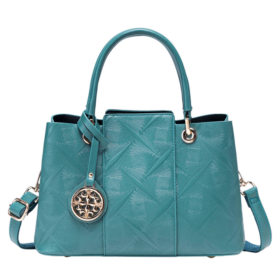 PAYOT Synthetic Leather Handbag Women's Peacock Blue