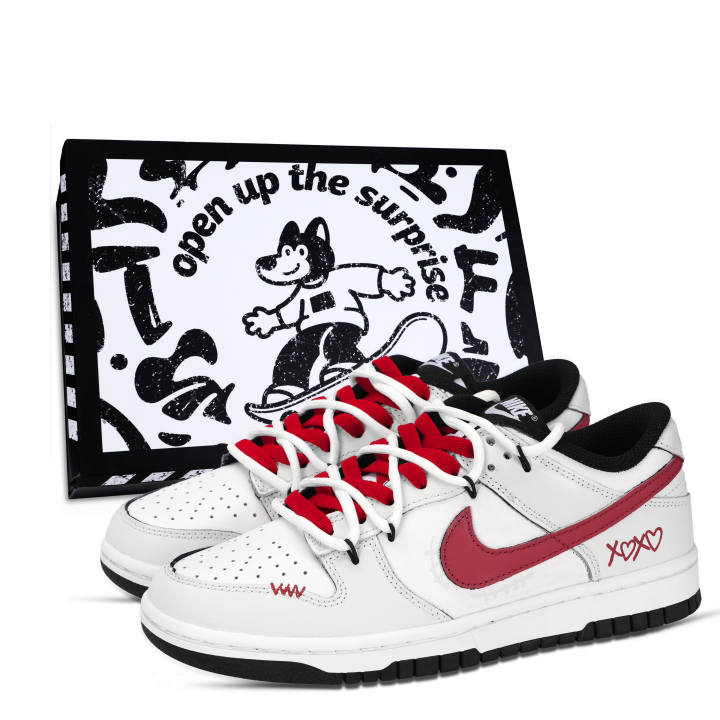 Nike Nike Dunk American Love Leather Slip Resistant Abrasion Resistant Slip Resistant Abrasion Resistant Low top