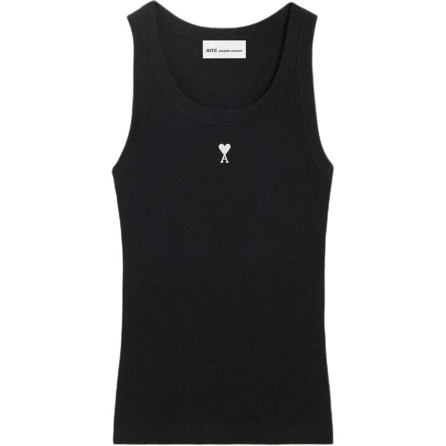 Amiparis Paris Ami De Coeur Ribbed Tank Top