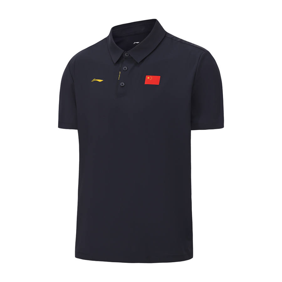 Li-Ning Li Ning Honor Gold Logo | 26 Spring Summer Sports Polo Shirt Collectible Unisex