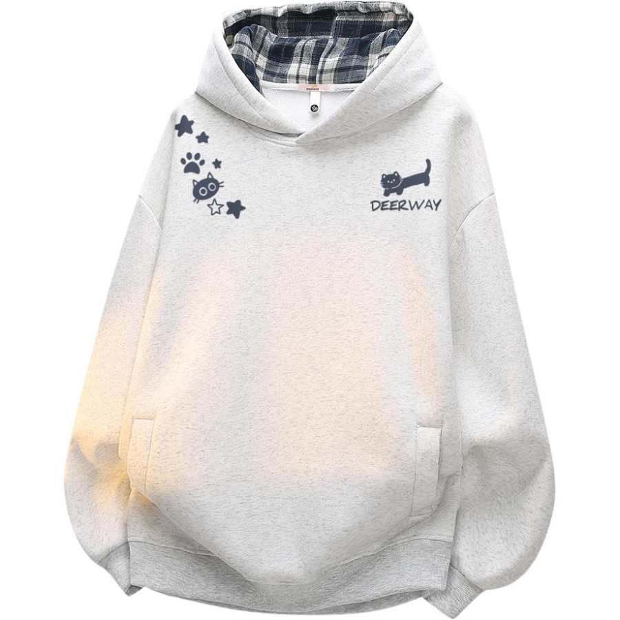 DEERWAY DEERWAY Sweatshirts Unisex Hooded Moderate Regular