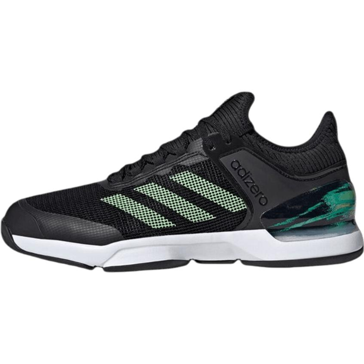 Adidas Adidas Adizero Ubersonic 2.0 'Black Glow Green'