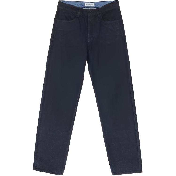Marine Serre Jeans Unisex Black Moderate Straight Fit Pants