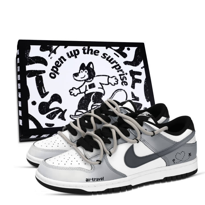 Nike Nike Dunk Heart Route Leather Slip Resistant Abrasion Resistant Slip Resistant Abrasion Resistant Low top