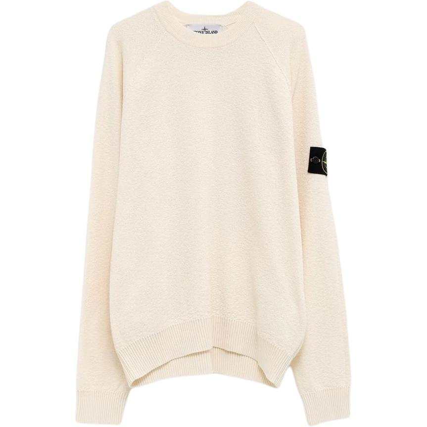Stone Island texture patch-detail sweater