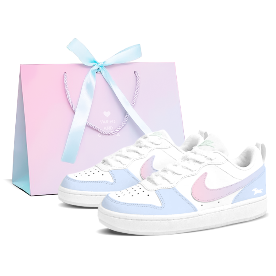 Nike Nike Court Borough Right Away Good Luck Low top Skateboard Shoes Women's Blue