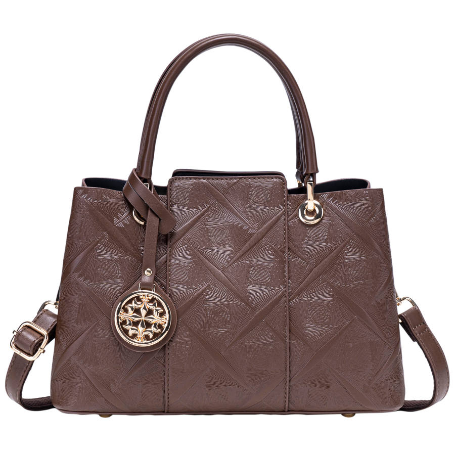PAYOT PAYOT Synthetic Leather Handbag Regular Women's Coffee