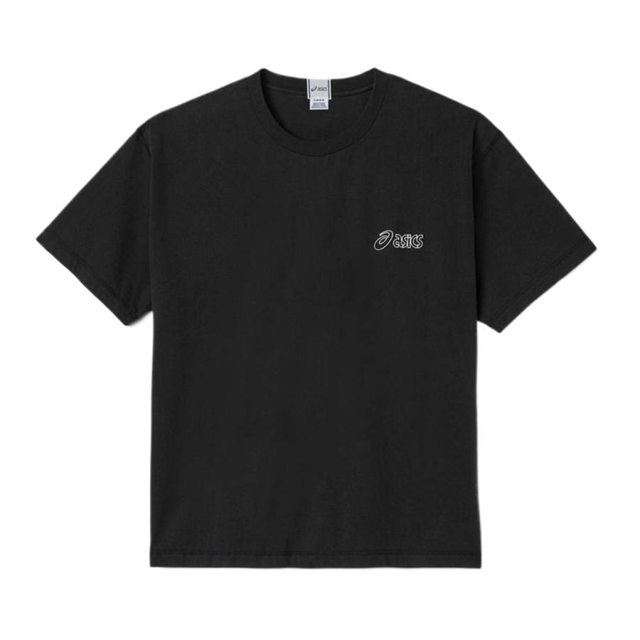 ASICS ASICS T Shirts Unisex Black Crew Neck