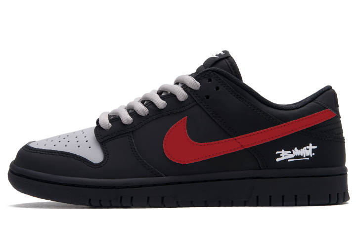 Nike Nike Dunk Shadow Red Low top Skateboard Shoes Unisex Black Gray Red
