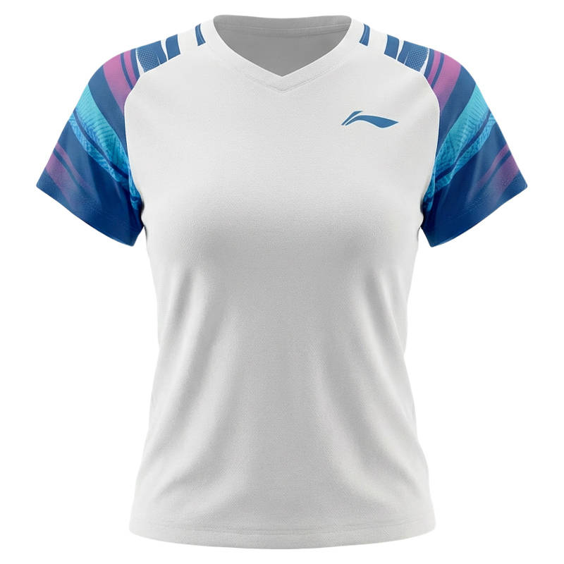 Li-Ning Li Ning Badminton Collection Badminton Jersey Women's Standard White