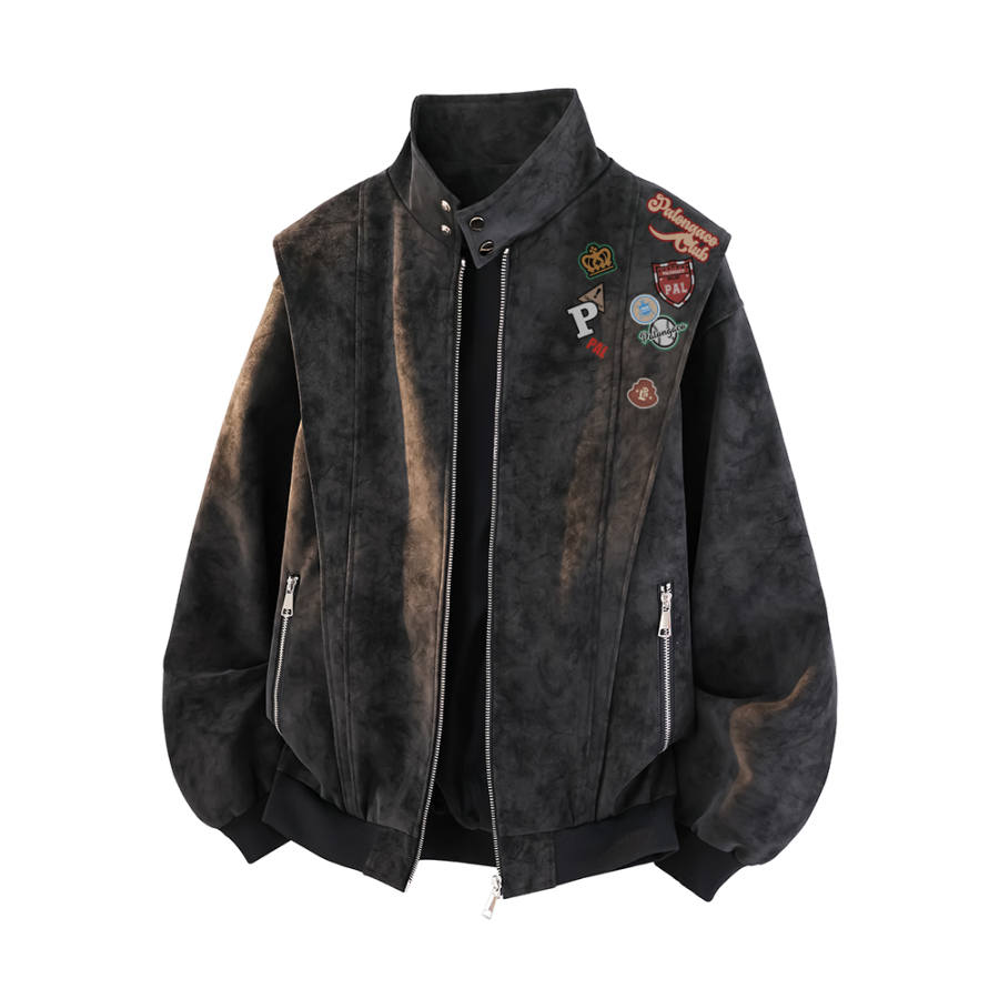 PAL ONGACO Jackets Unisex Stand Collar Moderate