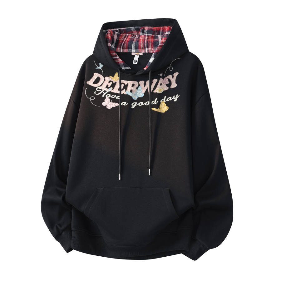 DEERWAY Sweatshirts Unisex Hooded Moderate Regular
