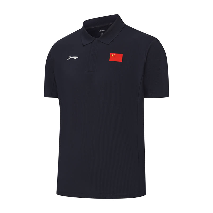 Li-Ning Li Ning Honor Gold Logo | 26 Spring Sports Polo Shirt Sponsored Unisex