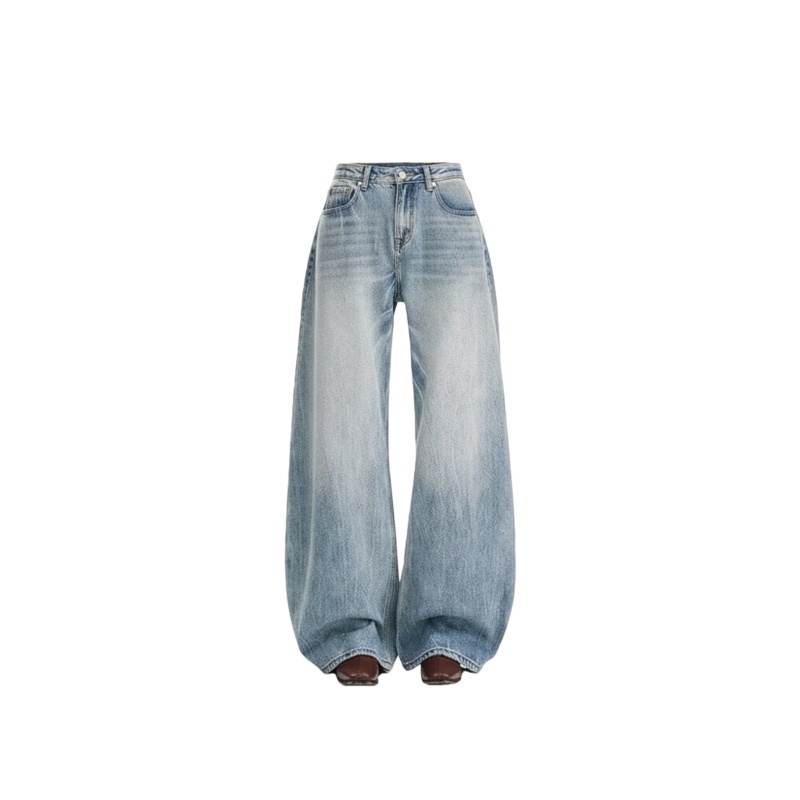 Sugarfunk Jeans Women's Vintage Moderate Wide Leg Pants