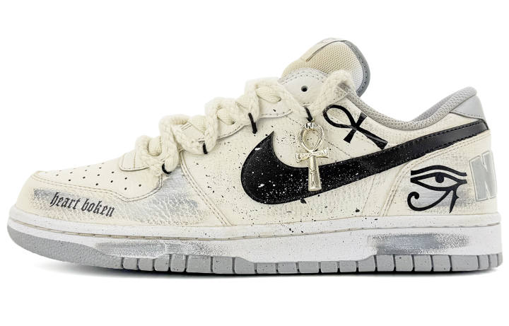 Nike Nike Big Pharaoh's Eye Low top Skateboard Shoes Men's Beige