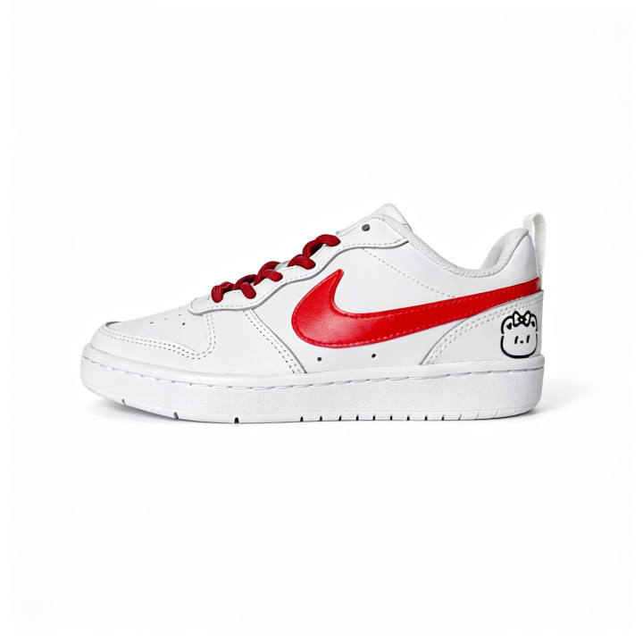 Nike Nike Skateboard Shoes Unisex Low Top Red, White, Black