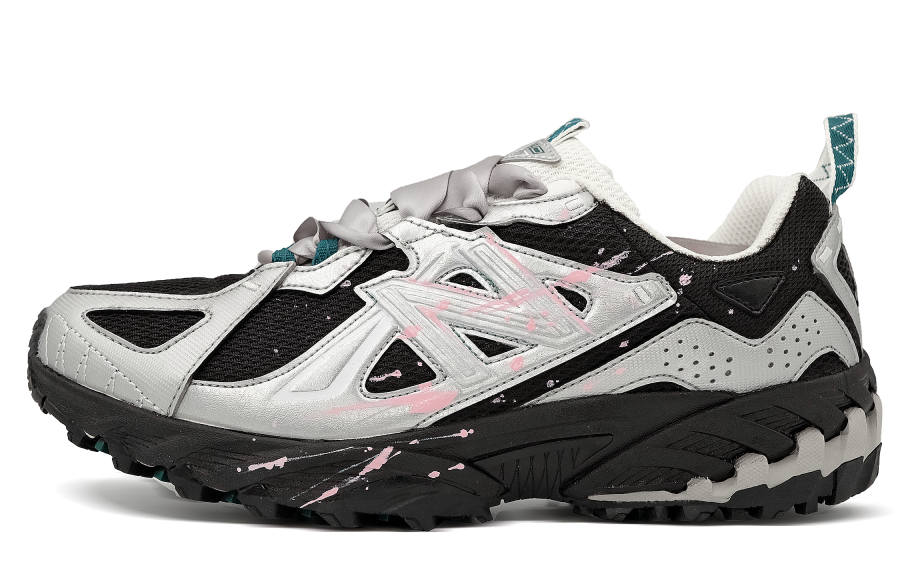 New Balance Custom New Balance 610T Outdoor Shoes Unisex Gray Black D Width