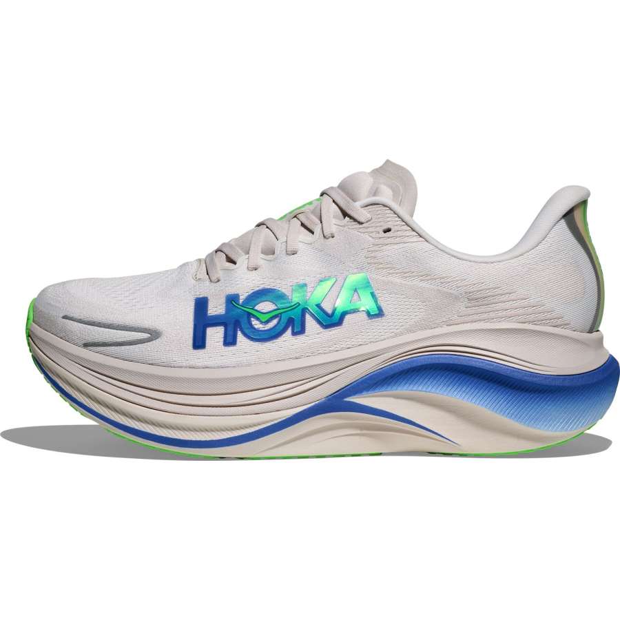 HOKA ONE ONE SKYWARD X 2 Running Shoes Unisex Beige Blue