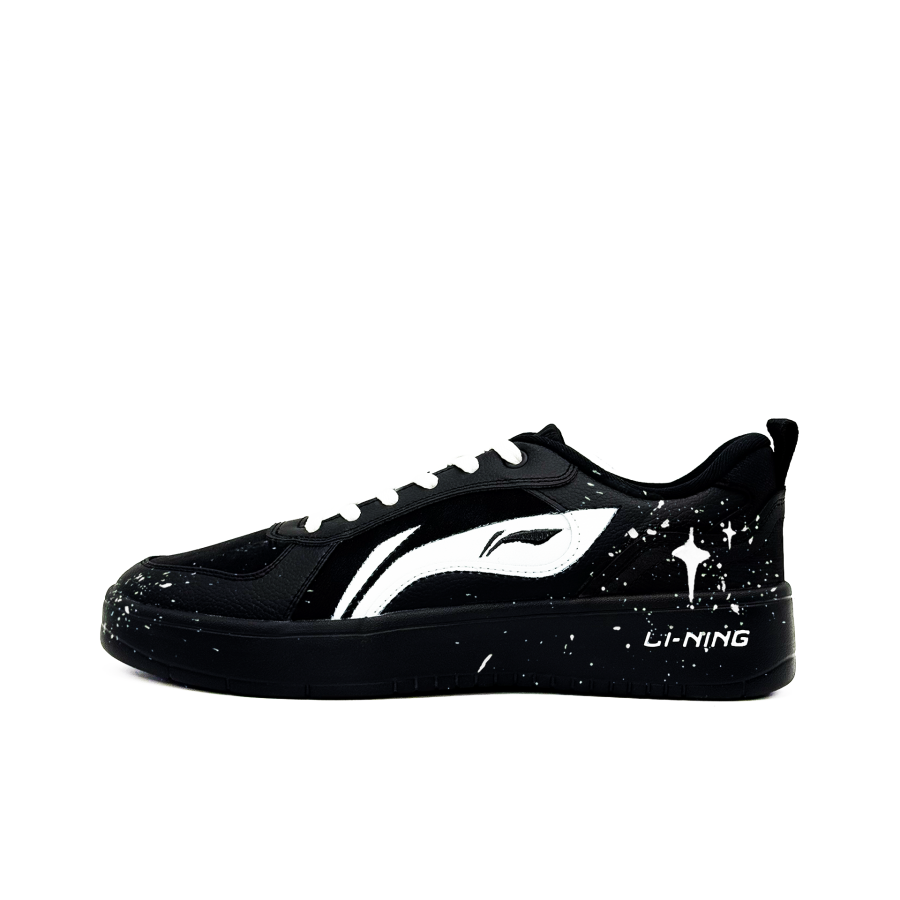 Li-Ning Li Ning Wheat Age FlashStar Height Increasing Abrasion Resistant Breathable Slip Resistant Low top Skateboard Shoes