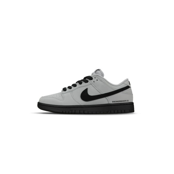 Nike Nike Dunk Abrasion Resistant Slip Resistant Low top Skateboard Shoes Unisex Black Gray