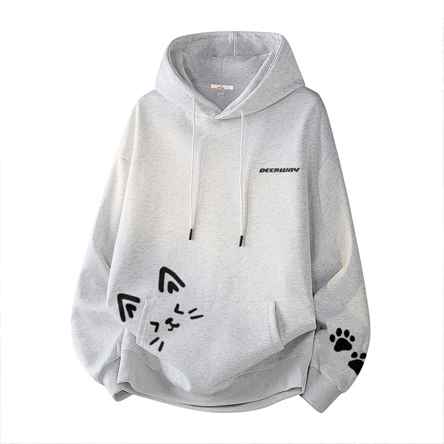 DEERWAY Sweatshirts Unisex Hooded Moderate Regular