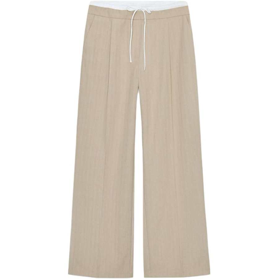 ZARA Casual Pants Women's Sand Moderate Straight Fit Pants