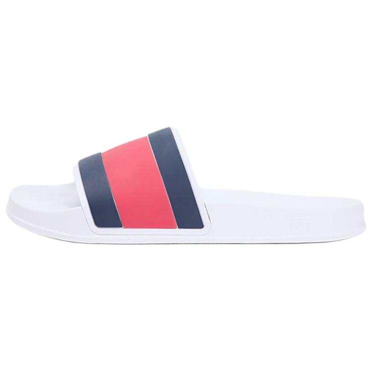 Tommy Hilfiger EVA Slide Slippers Men's White