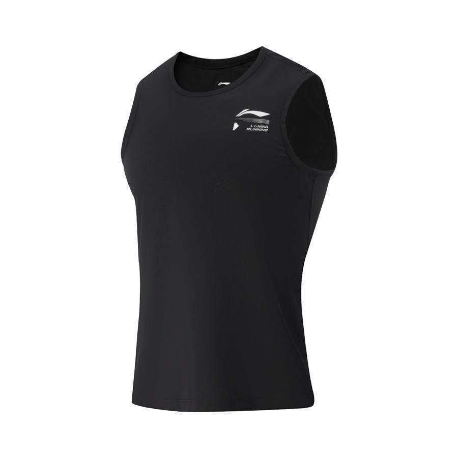 Li-Ning Li Ning Tank Tops Men's Black Crew Neck Thin Other