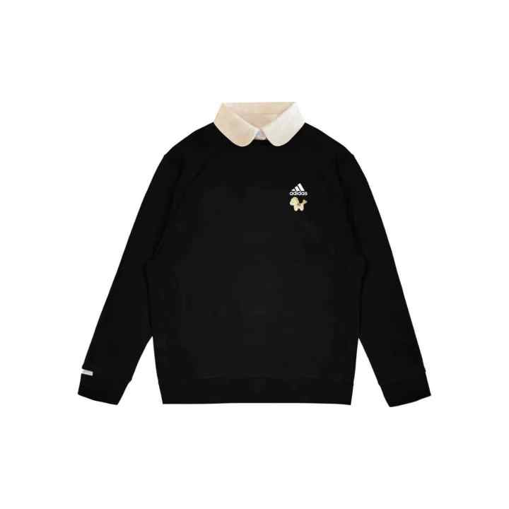 Adidas Adidas LABEL Sweatshirts Unisex Pony New Year's Greetings Lapel Moderate Regular