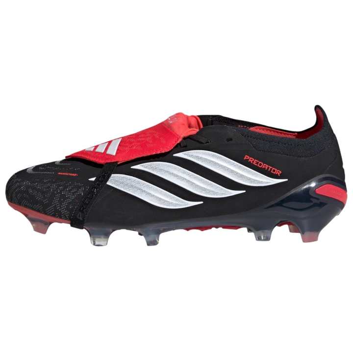 Adidas Predator Elite Adidas Fold Over Tongue Fg 'Core Black Cloud White Lucid Red'