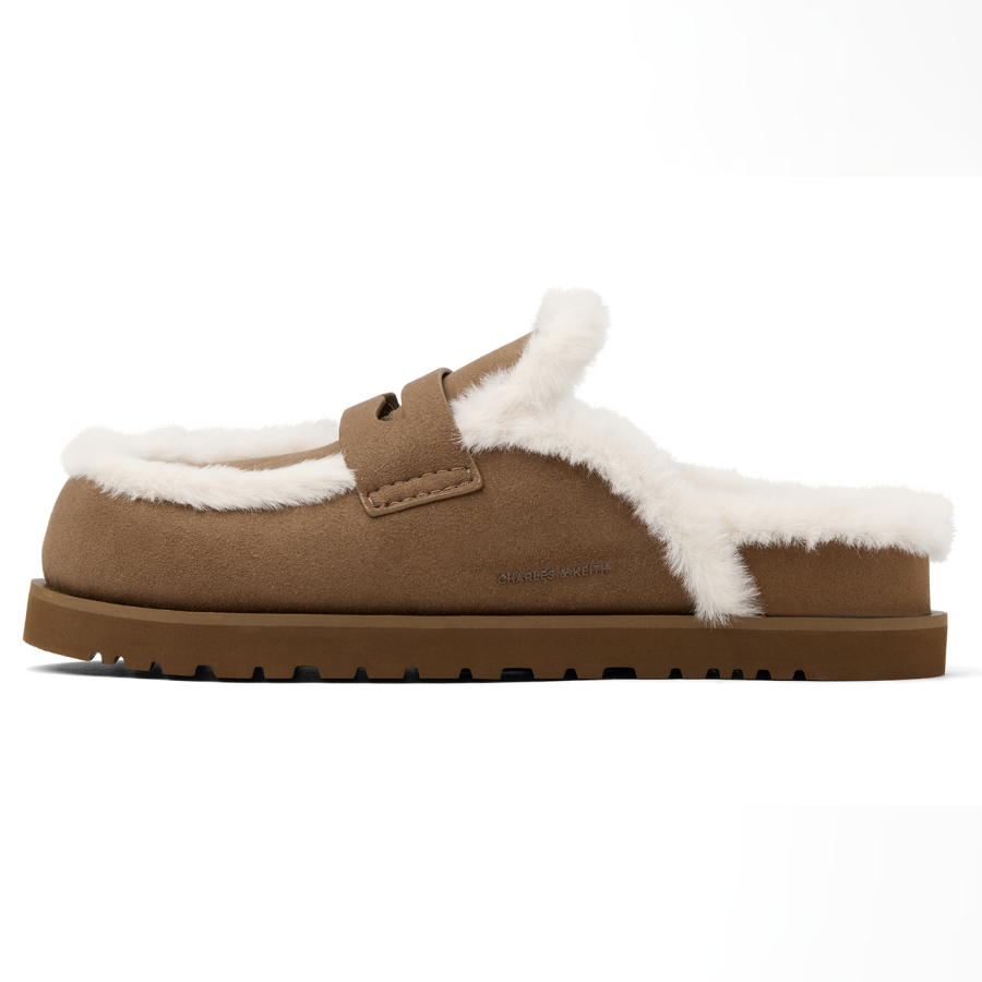 CHARLES&KEITH EVA Closed Toe Slippers Women's