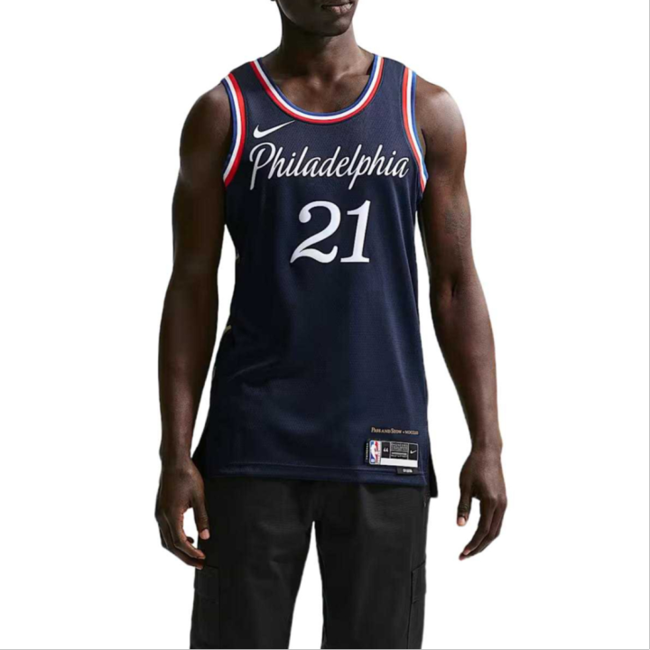 Nike Nike Joel Embiid Philadelphia 76ers City Edition Men's Nike Nba Swingman Jersey