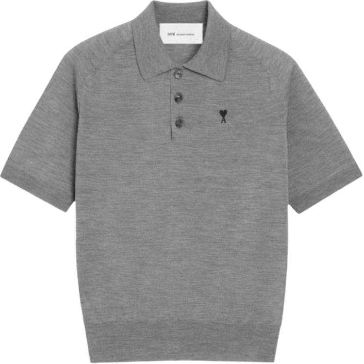 Amiparis Ami De Coeur logo-emboidered polo shirt