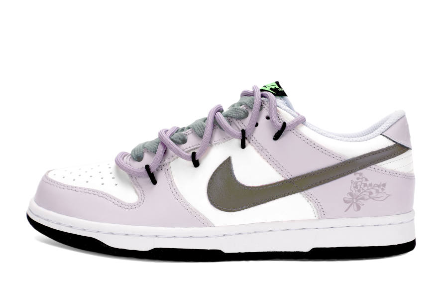 Nike Nike Dunk Slip Resistant Low top Skateboard Shoes Women's Light Purple