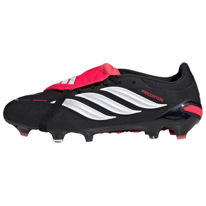 Adidas Predator Pro Adidas Fold Over Tongue Fg 'Core Black Cloud White Lucid Red'
