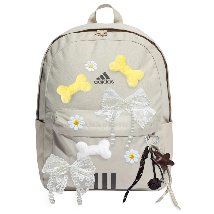 Adidas Adidas Trendy Backpack Decoration Regular Unisex Polyester