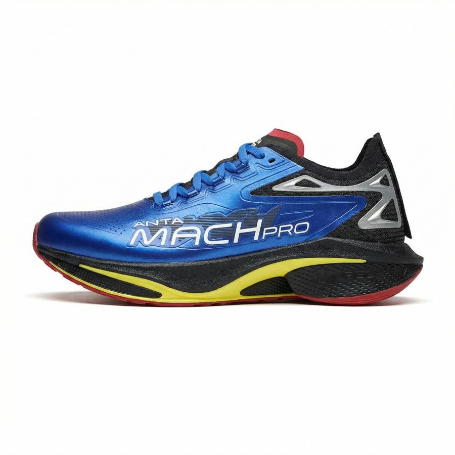 ANTA Mach 4 PRO Running Shoes Men's Low Top Royal Blue