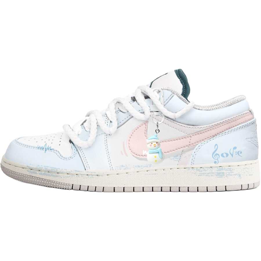 Jordan Jordan Air Jordan 1 Leather Slip Resistant Abrasion Resistant Slip Resistant Abrasion Resistant Low top