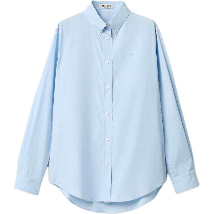 MIU MIU SS26 Shirt Straight Fit Style Women's