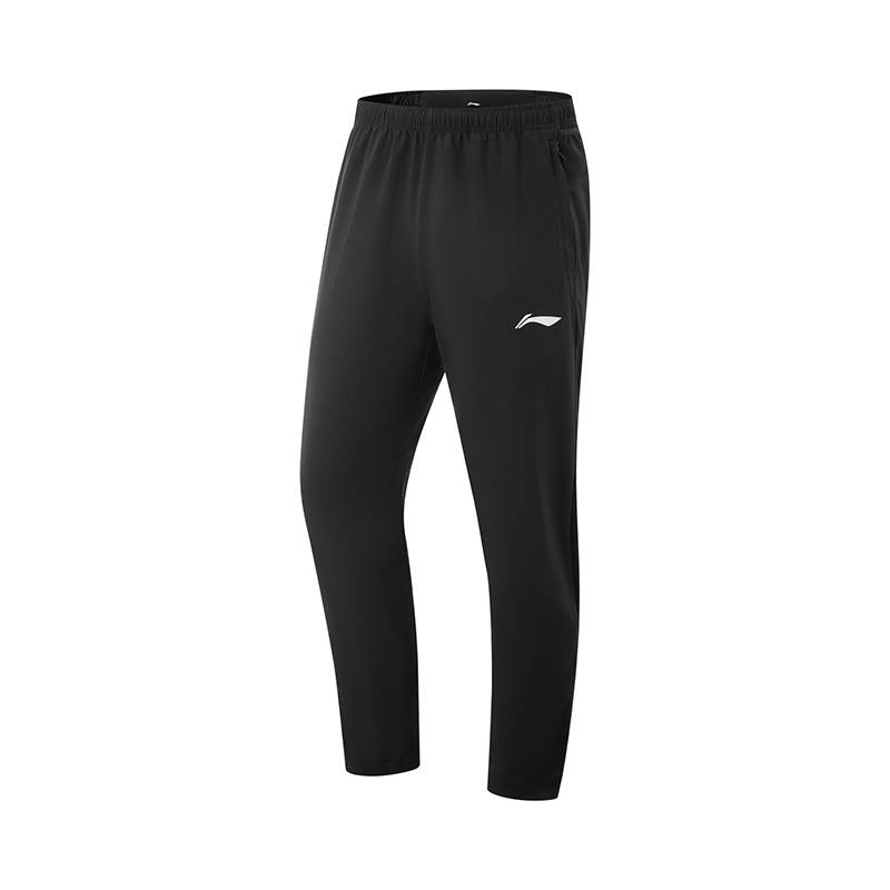 Li-Ning Li Ning Knitted Sweatpants Men's Black Thin Other