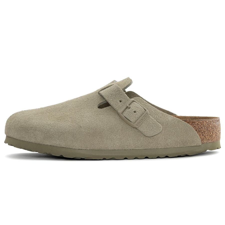 Birkenstock Boston EVA Quiet Slippers Unisex Green Regular