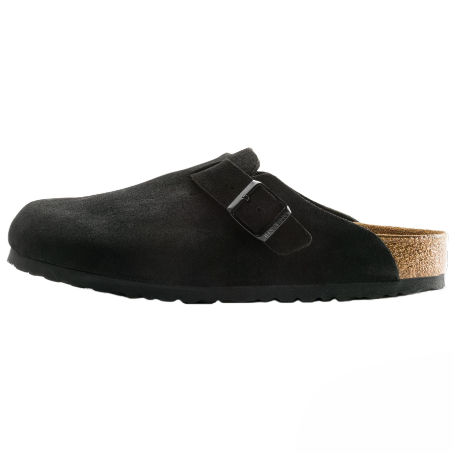 Birkenstock Boston Soft Footbed EVA No Special Function Closed Toe Slippers Unisex Black Regular
