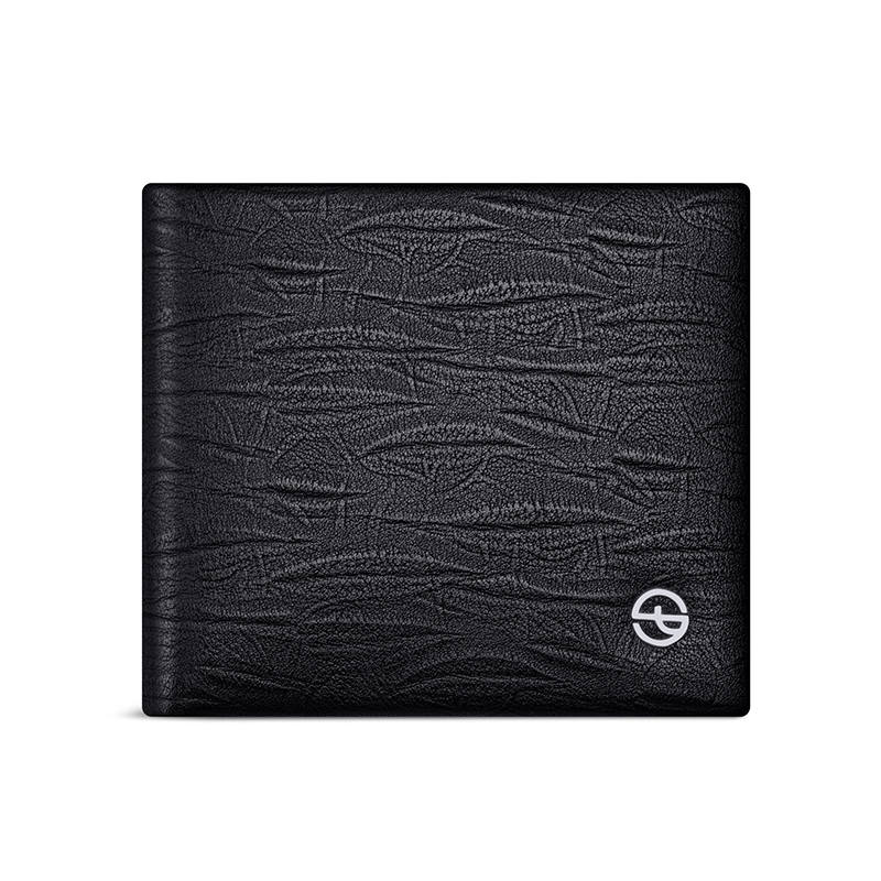 SEPTWOLVES SEPTWOLVES Cow Leather Wallet Regular Men's Black