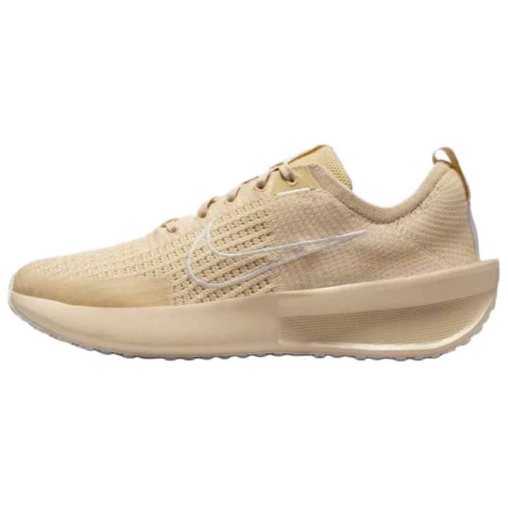 Nike Nike Interact Run Support Rebound Breathable Casual Running Shoes Women's Beige