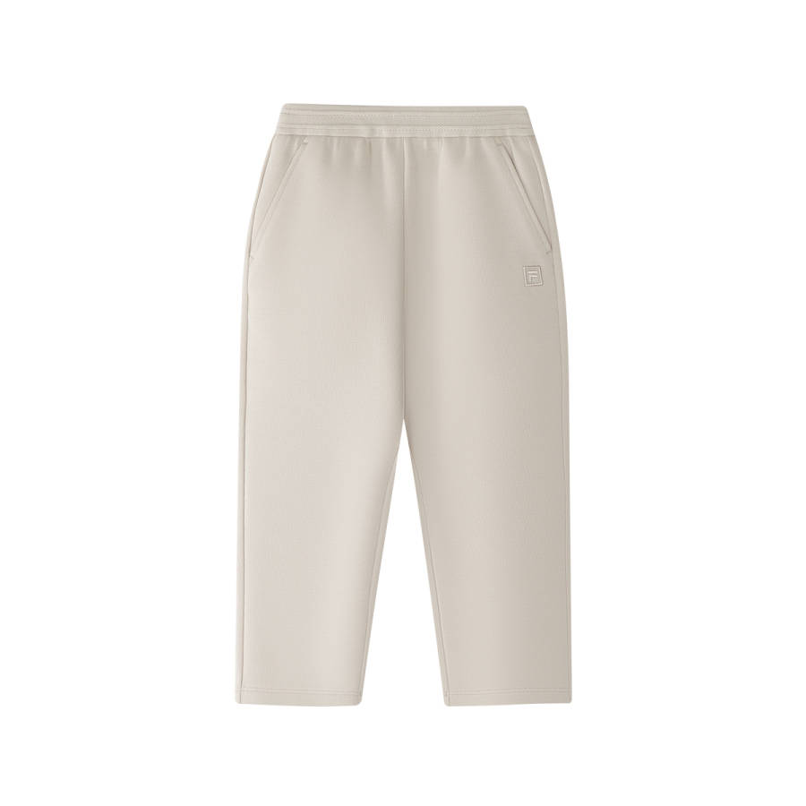 FILA KIDS Knitted Fabric Pants Hyacinth Bean Gray Kids'
