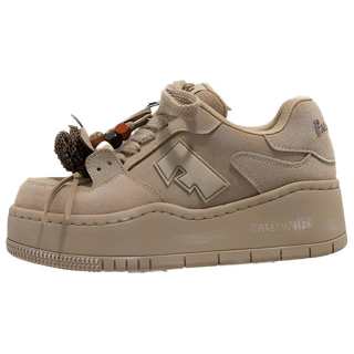 FALLINMISS Cloud Shoe Cow Split Leather Lightweight Height Increasing Lightweight Height Increasing Low top