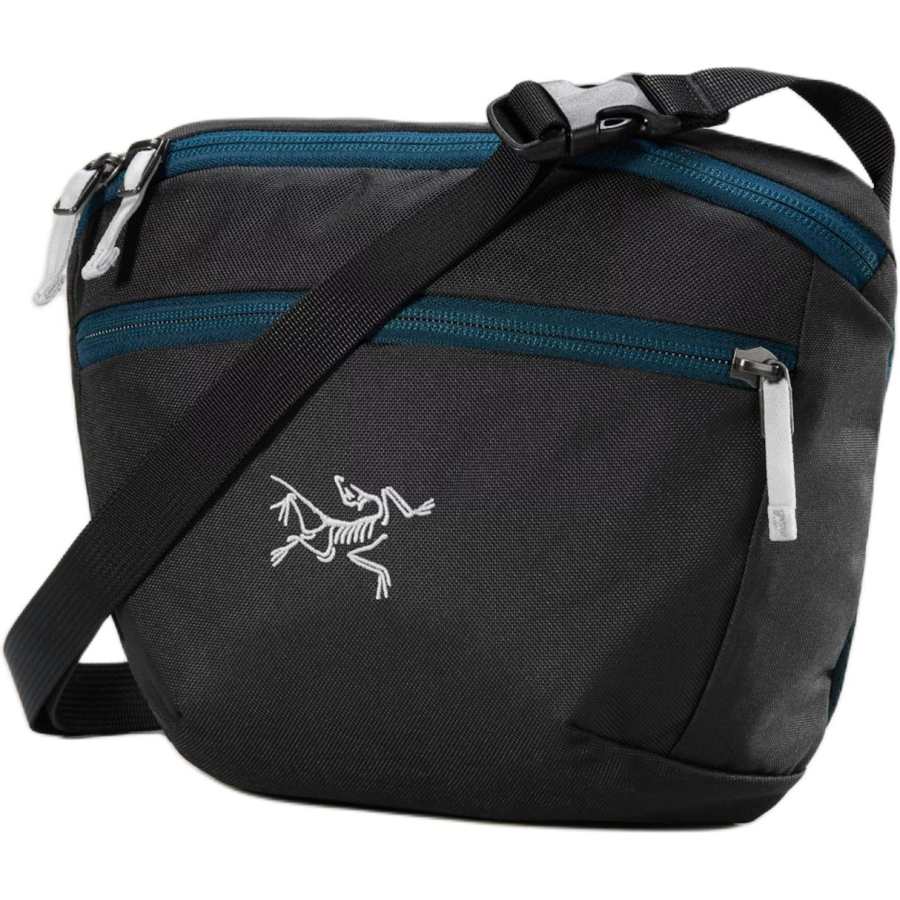 Arcteryx Arc'teryx Mantis 2L Brand Logo Shoulder Bag, Crossbody Bag, Fanny Pack, Outdoor Bag Recycled Polyester Polaris Blue