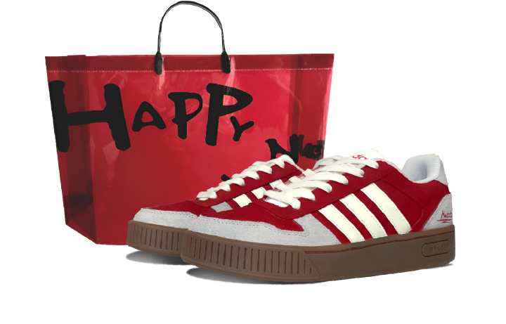 Adidas Adidas D PAD CLASSIC Skateboard Shoes Unisex Red Beige