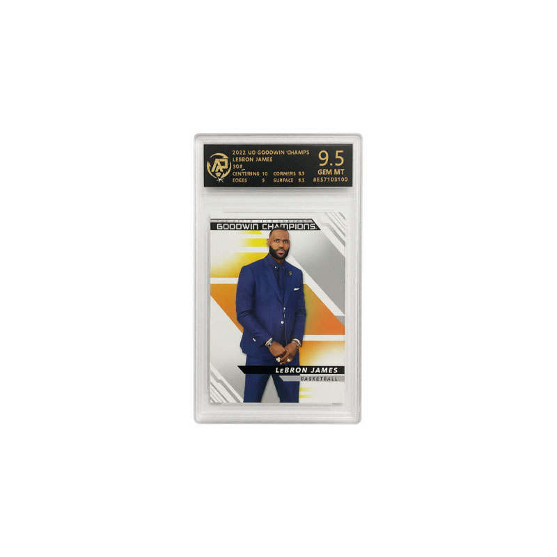 UPPER D.E.C.K UPPER D.E.C.K LeBron James, The Little Emperor, UD Business Suit Photo Graded Cards 1 Pc